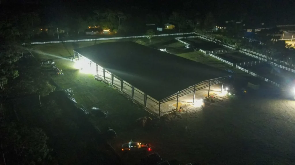 Modern Barn commercial construction in Odessa, Florida - DJI 0589